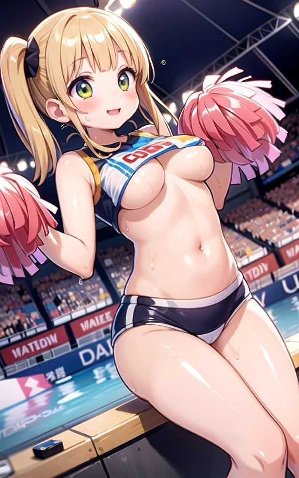 見られて発情チアガール そのままロッカーでとろとろえっち サンプル1ページ目