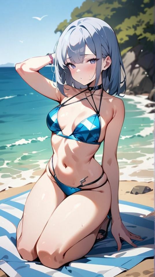 水着キャラ集1 サンプル3ページ目