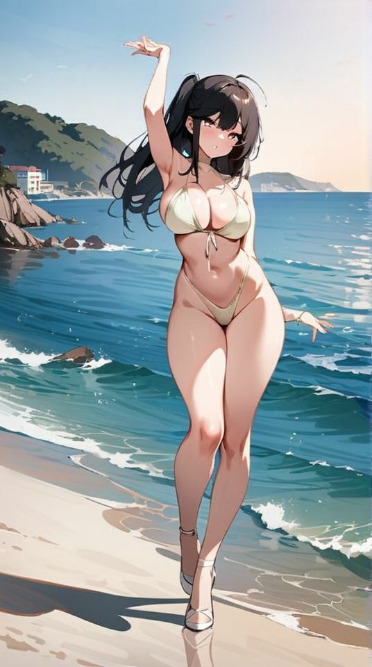 水着キャラ集1 サンプル4ページ目