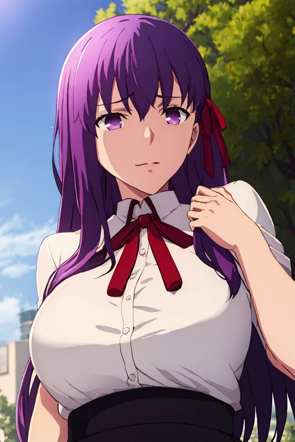Fate/stay night 間〇桜と一夜を過ごす サンプル2ページ目