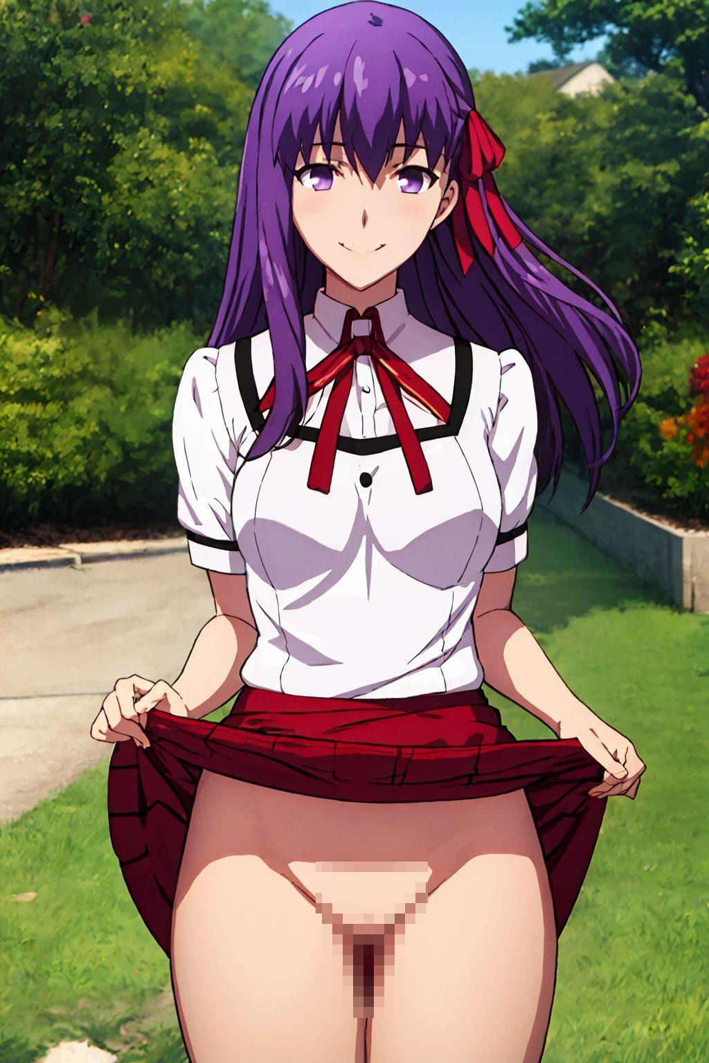 Fate/stay night 間〇桜と一夜を過ごす サンプル3ページ目