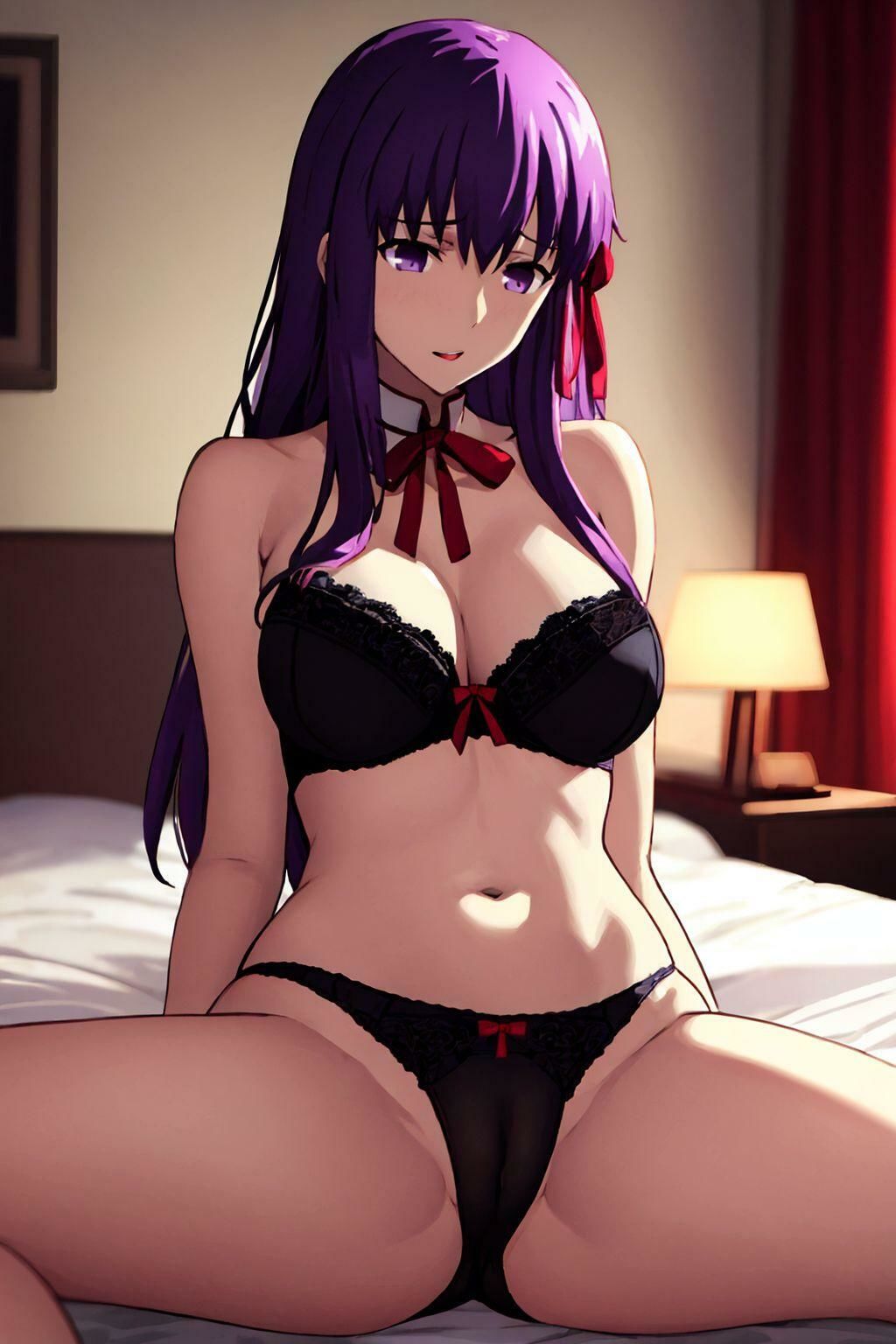 Fate/stay night 間〇桜と一夜を過ごす サンプル4ページ目