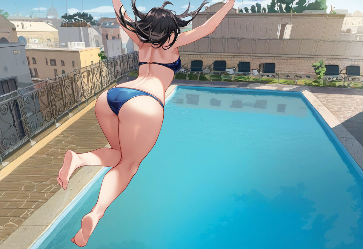 特創最前線！クリエイター専用シンセカイマテリアルフロントシリーズ 違いを生み出す背景素材集「海の向こうの街 INSIDE篇」 サンプル2ページ目