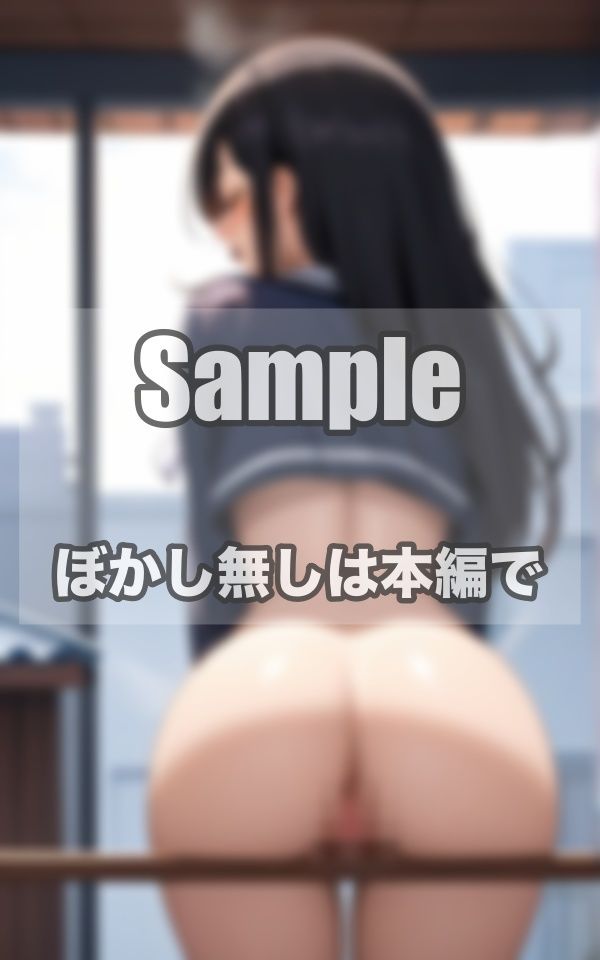 屋上美女写真集 サンプル2ページ目