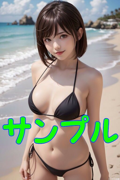 ディープラーニングの美:AI美女のアート 猪野又 心音 Vol3 サンプル6ページ目