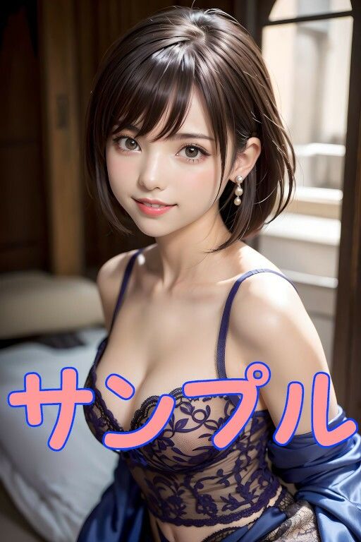 ディープラーニングの美:AI美女のアート 猪野又 心音 Vol3 サンプル8ページ目