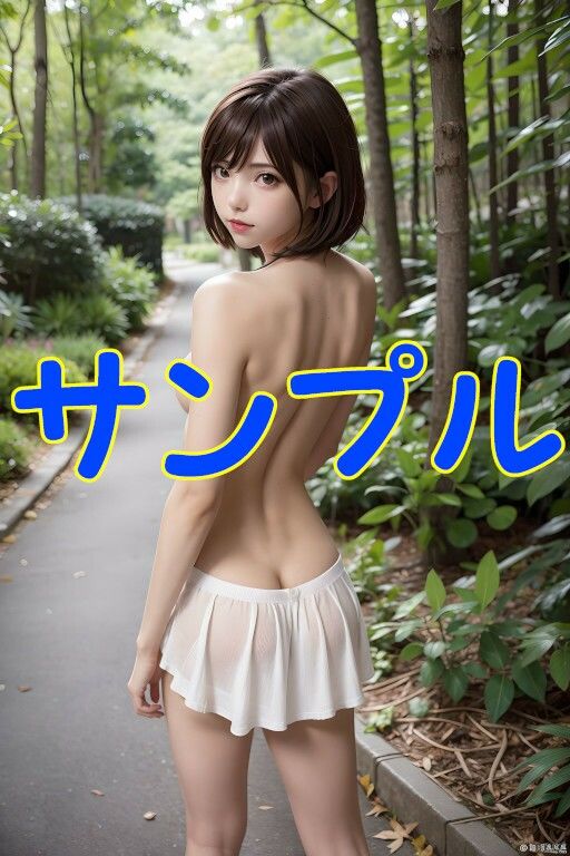 ディープラーニングの美:AI美女のアート 猪野又 心音 Vol3 サンプル9ページ目