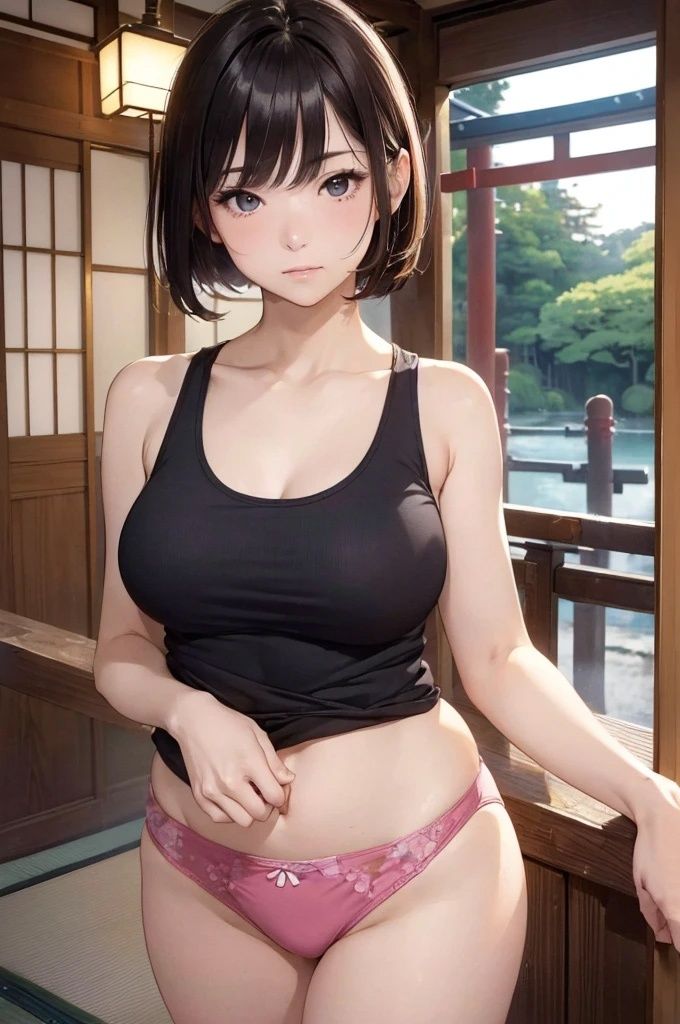 巨乳露出美女【妄想イラスト美女図鑑vol.89】 サンプル1ページ目