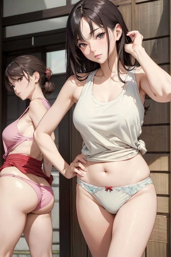 巨乳露出美女【妄想イラスト美女図鑑vol.89】 サンプル2ページ目