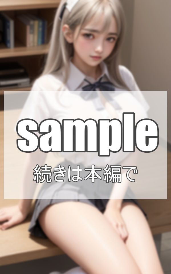 お嬢様系 金髪・黒髪美少女 サンプル4ページ目
