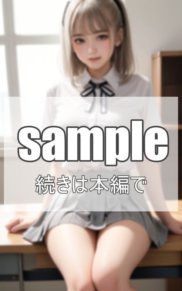 お嬢様系 金髪・黒髪美少女 サンプル5ページ目