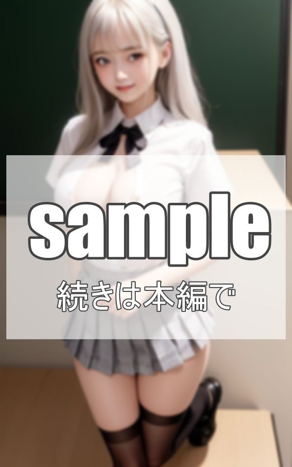 お嬢様系 金髪・黒髪美少女 サンプル10ページ目