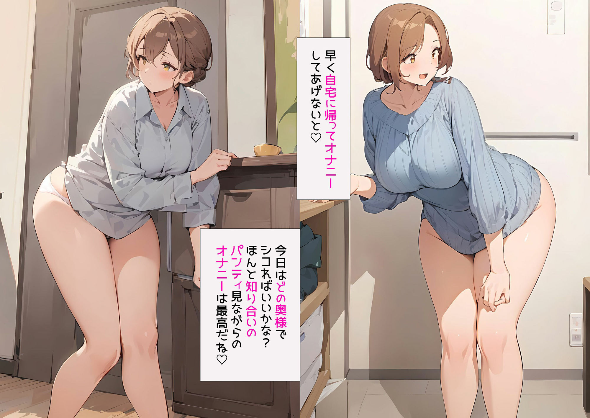 僕は団地に住んでいる人妻全員のジーンズを脱がしたい サンプル5ページ目