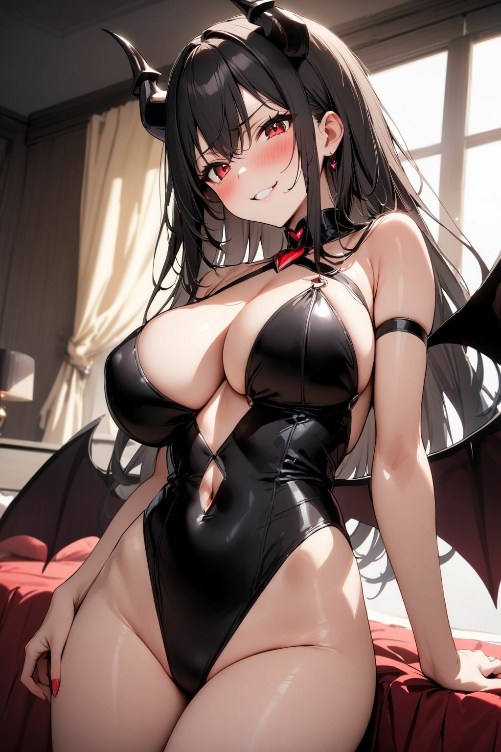 淫乱サキュバスに気に入られてからというもの毎日精液摂取されてる件 サンプル1ページ目