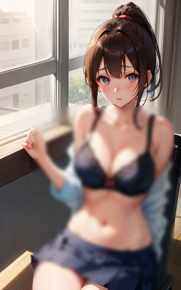 大人っぽい下着はまだ早いかな？ サンプル1ページ目