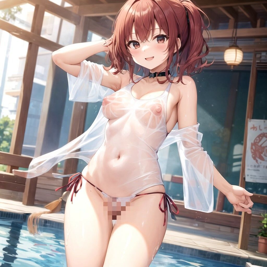 スケスケ水着僕だけが見える件 サンプル4ページ目