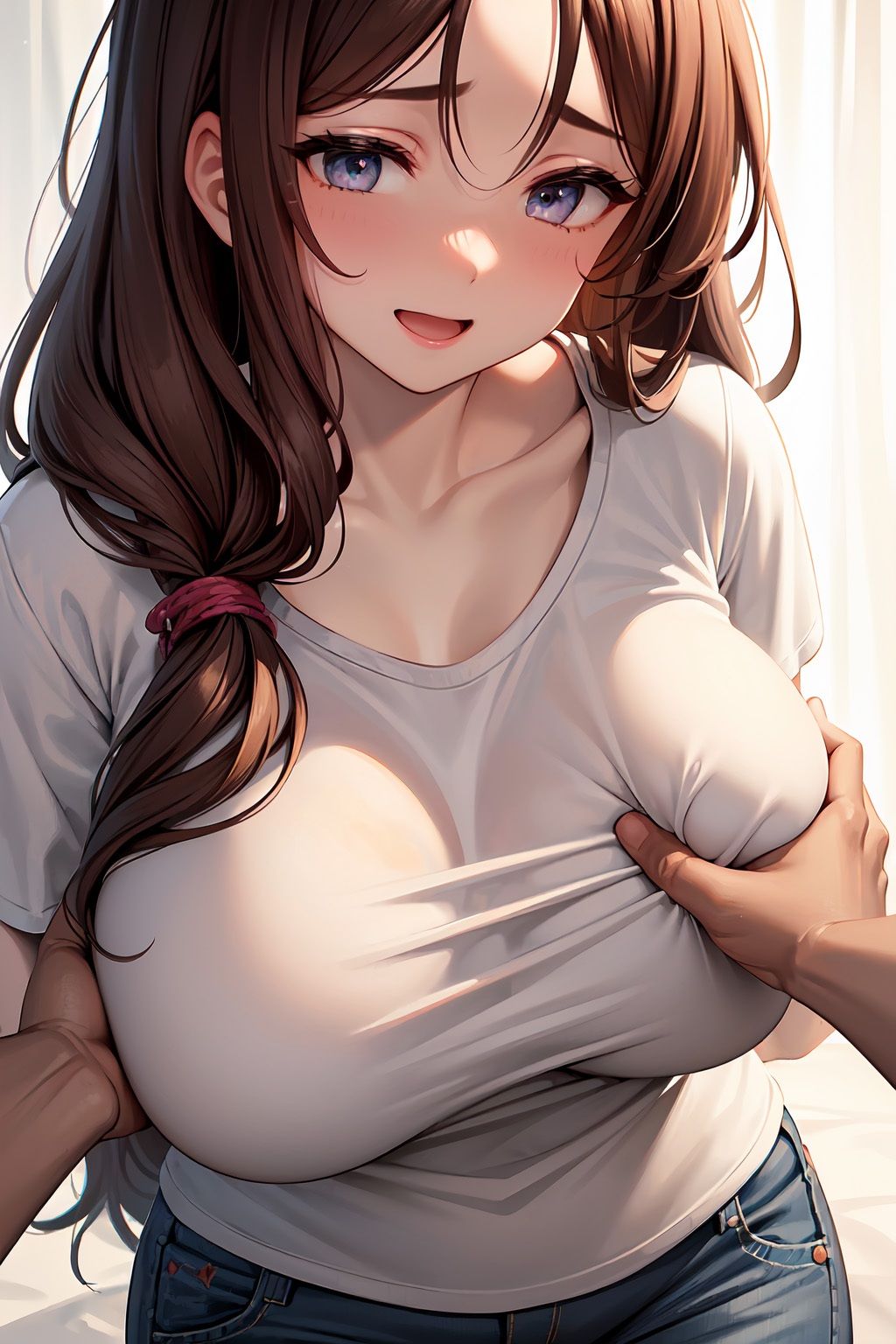 欲求不満な巨乳人妻（500枚） サンプル2ページ目