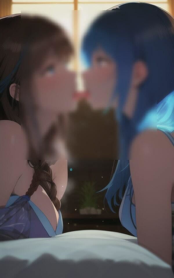 美少女達の美しい唾液 サンプル2ページ目