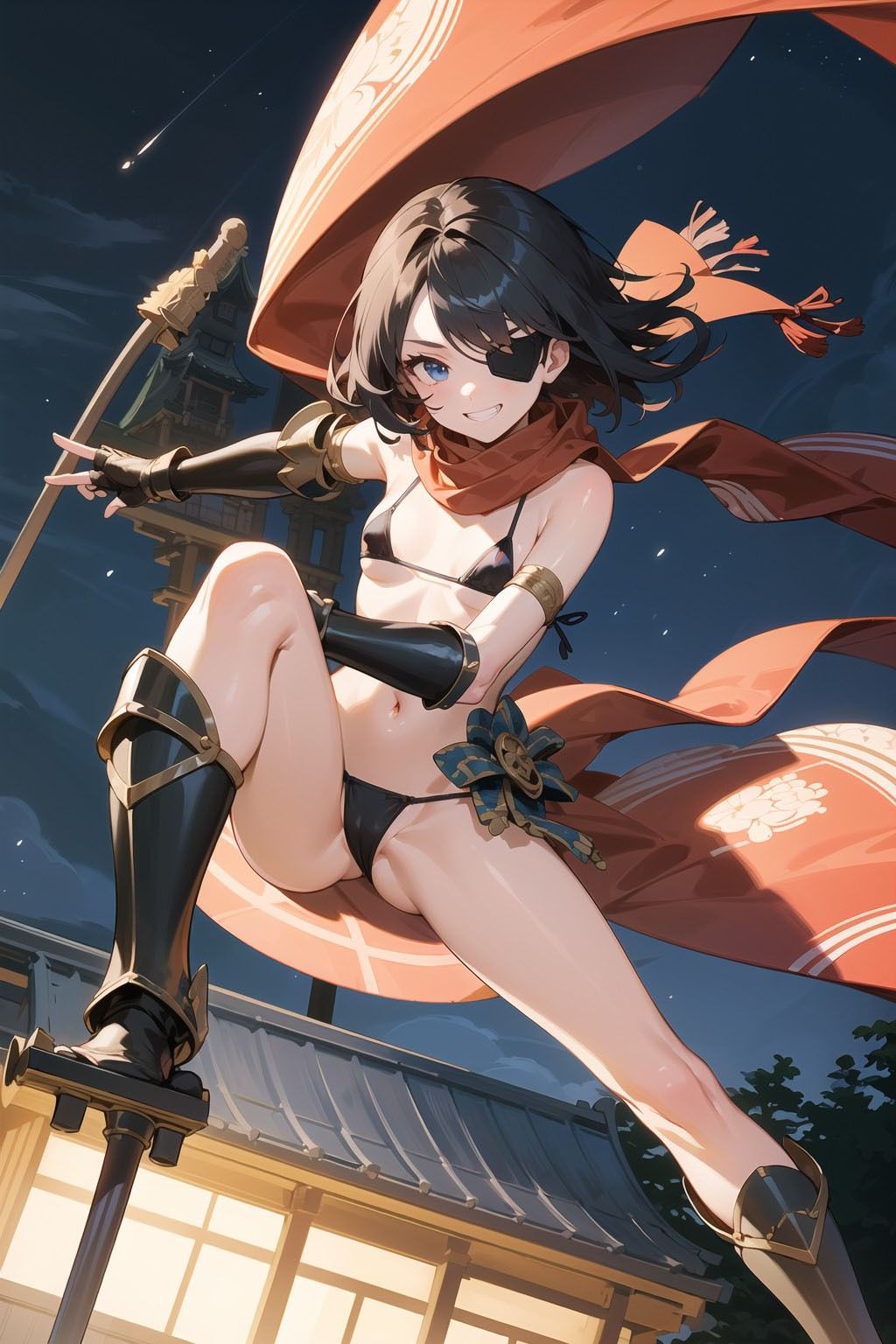 ドスケベくのいちの色仕掛け サンプル2ページ目