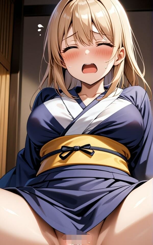 着物ギャルは妖艶な美女になる 今日は中で出してもいいよ！ サンプル2ページ目