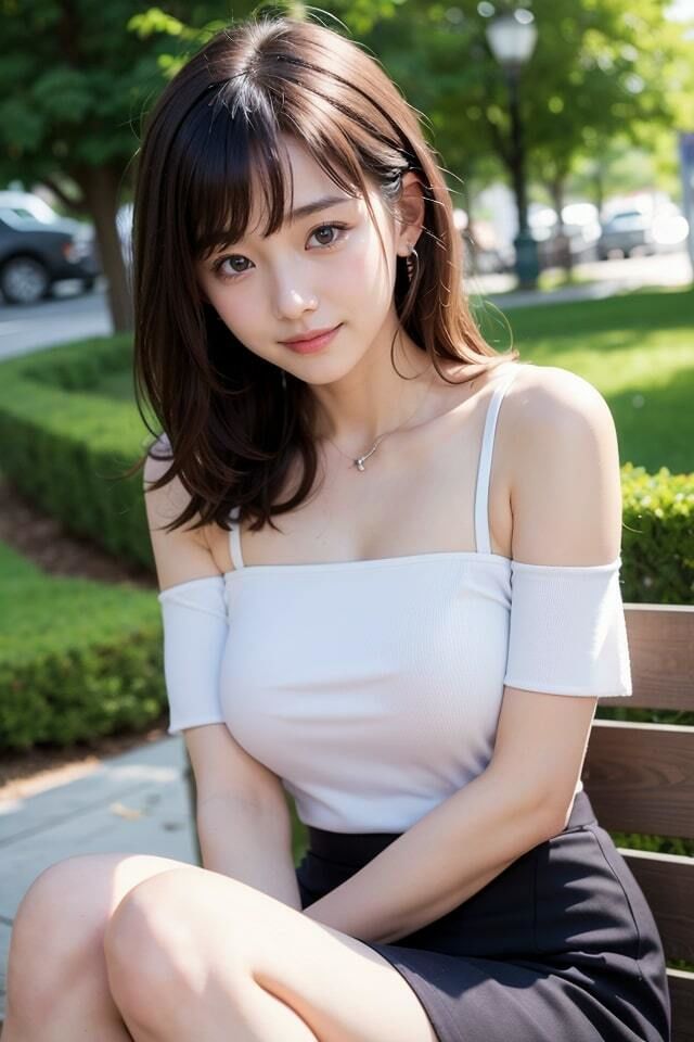 愛人と撮った秘密の画像フォルダ｜AI美女グラビア写真集 サンプル9ページ目
