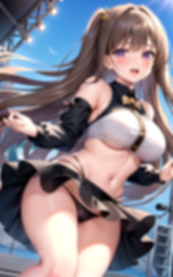 アイドル達の食い込み事情 サンプル2ページ目