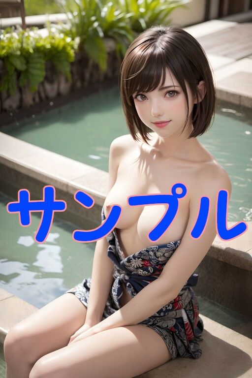 ディープラーニングの美:AI美女のアート 猪野又 心音 Vol4 サンプル3ページ目