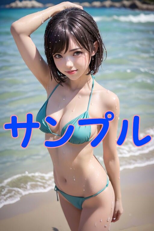 ディープラーニングの美:AI美女のアート 猪野又 心音 Vol4 サンプル8ページ目