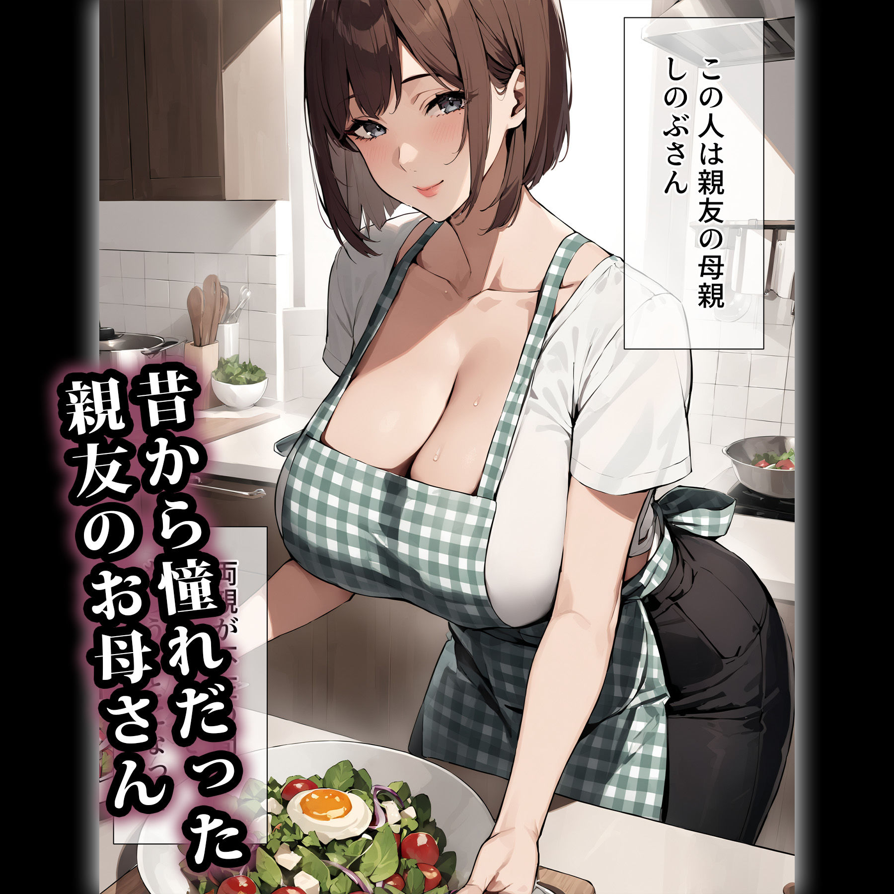 友達の母親を孕ませる〜母性溢れる爆乳ママがメス堕ちするまで サンプル1ページ目