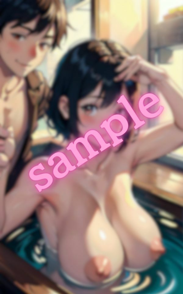出会い系サイトで知合った女の子と一緒にお風呂にはいったら巨乳だった サンプル7ページ目