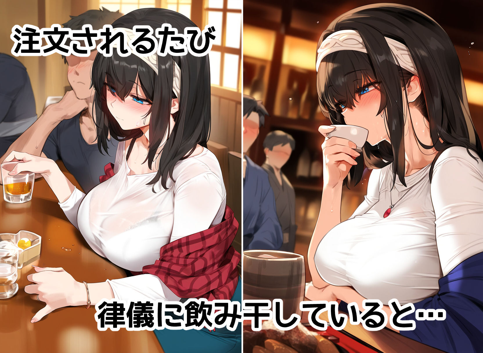 記憶に無い撮影会 サンプル2ページ目