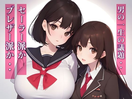 セーラーvsブレザー【あなたはどっち派？？】高画質CG集450枚 サンプル1ページ目