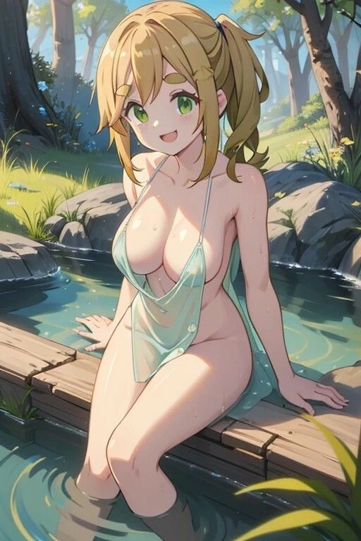 あおいちゃんとゆるゆるキャンプ 夏の巻 サンプル1ページ目
