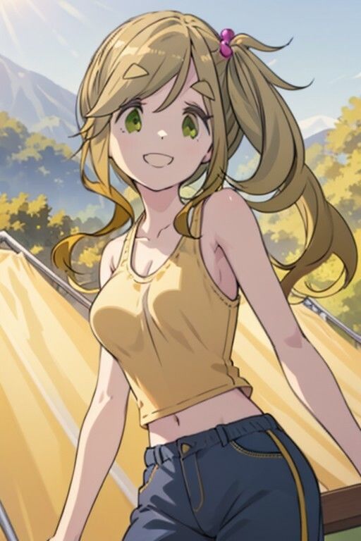 あおいちゃんとゆるゆるキャンプ 夏の巻 サンプル7ページ目