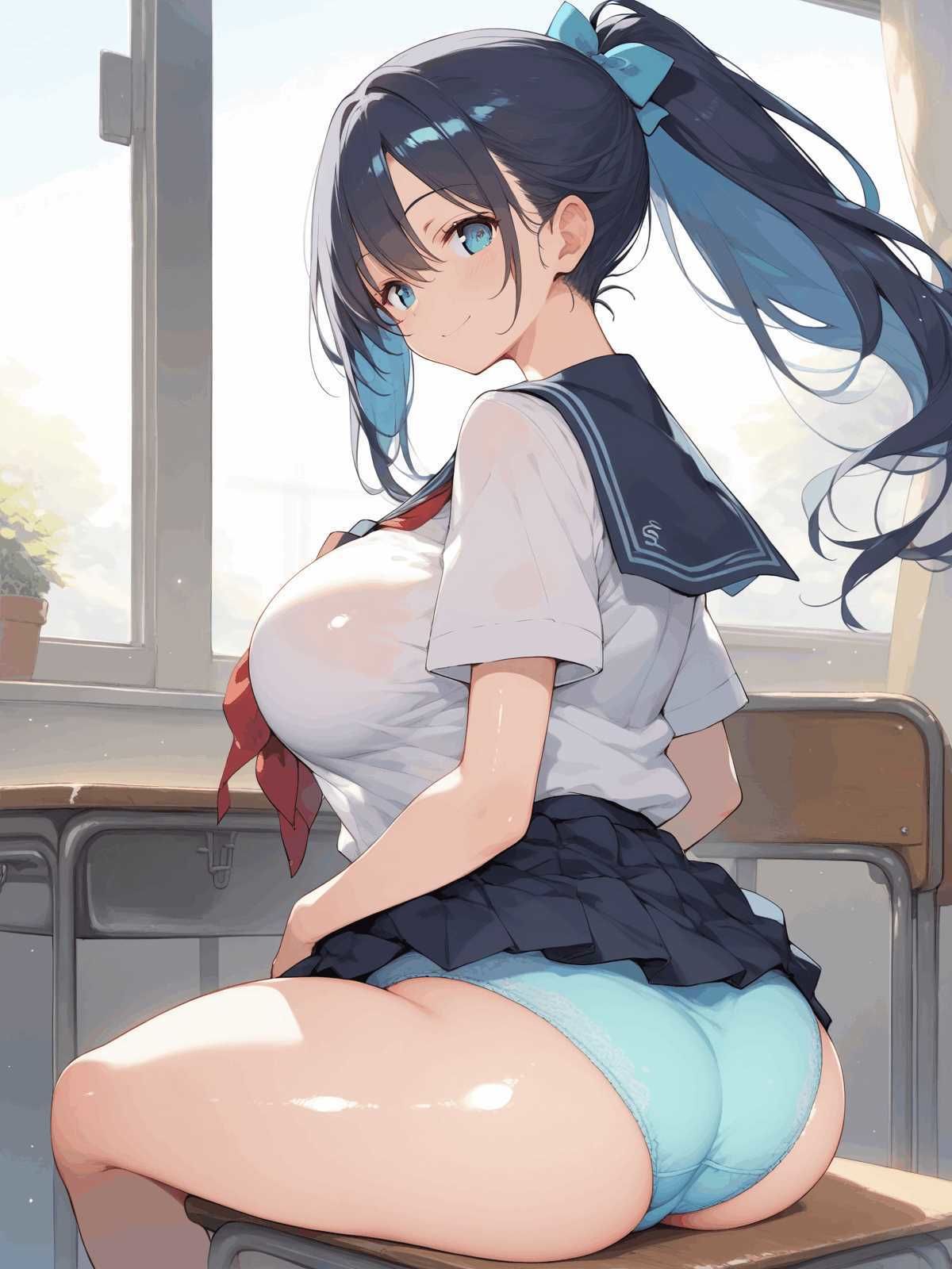 パンツ・チラリズム サンプル6ページ目