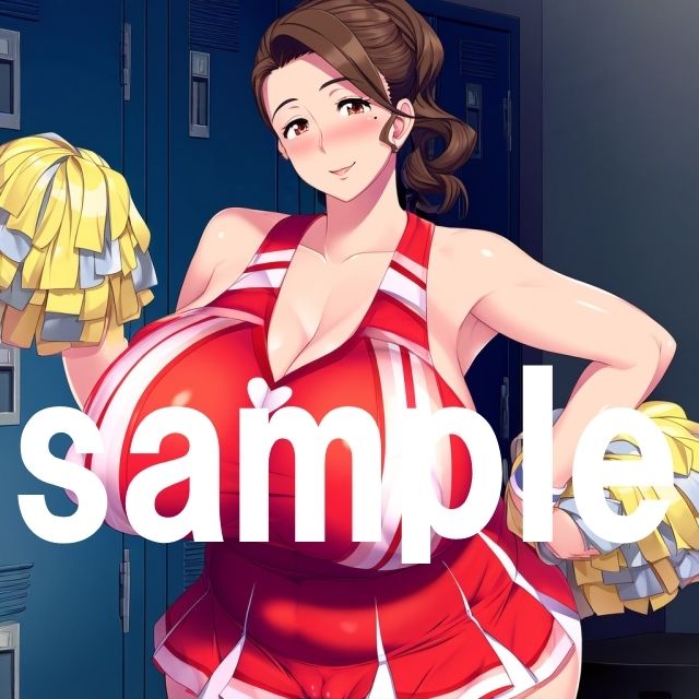 爆乳チアガールCG集 サンプル1ページ目