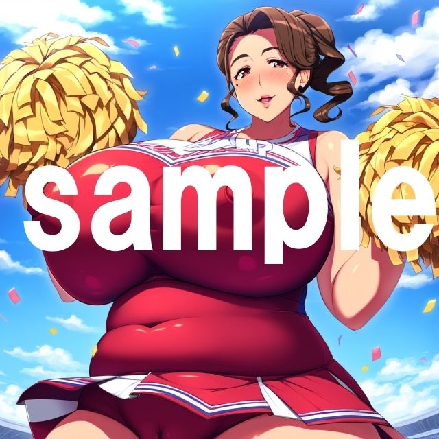 爆乳チアガールCG集 サンプル4ページ目