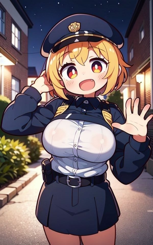 「巨乳婦警を調教しちゃえ！〜爆乳いじってエッチな取調べ〜」 サンプル1ページ目