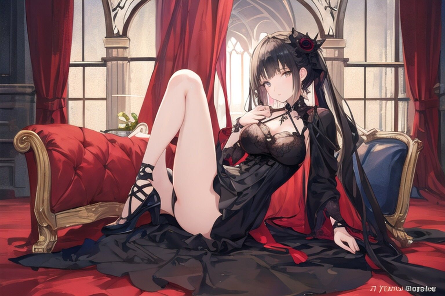 悪魔メイドさんヒロイン構成案 サンプル2ページ目