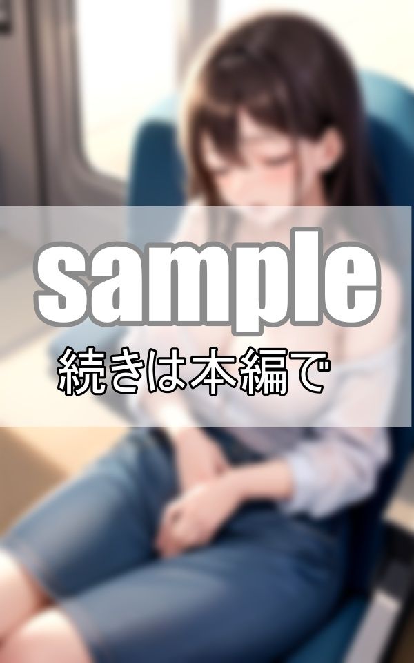 野郎の妄想 電車で隣に座った女の子が爆睡しだしたので、気付かれない様に服を脱がしていく！ サンプル3ページ目