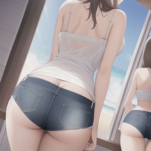 美女と美尻 サンプル5ページ目