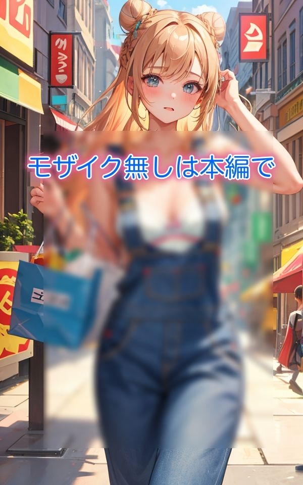 オーバーオールの下はブラだけで来ちゃった サンプル5ページ目