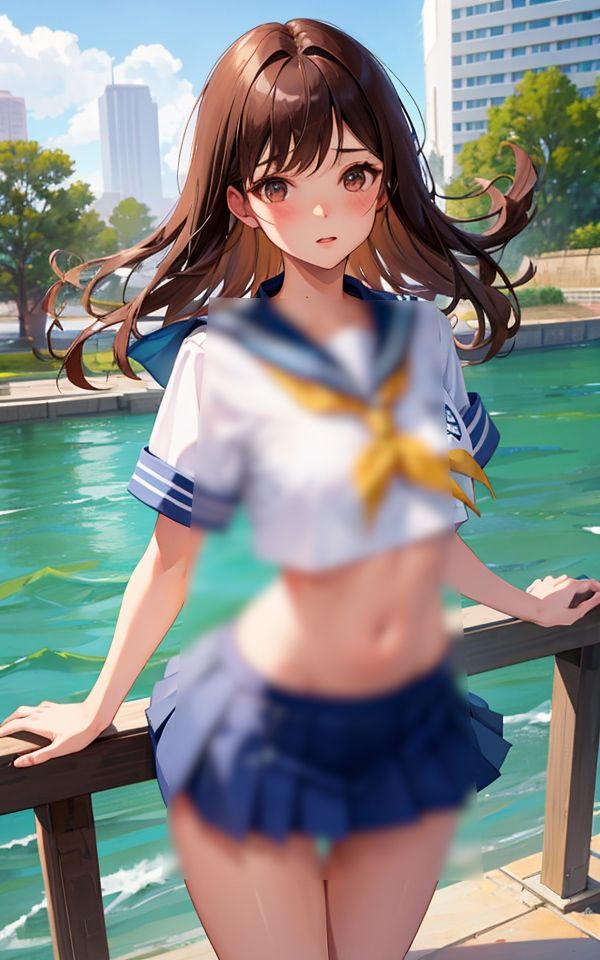 お嬢様の放課後 〜制服撮影会〜 サンプル1ページ目