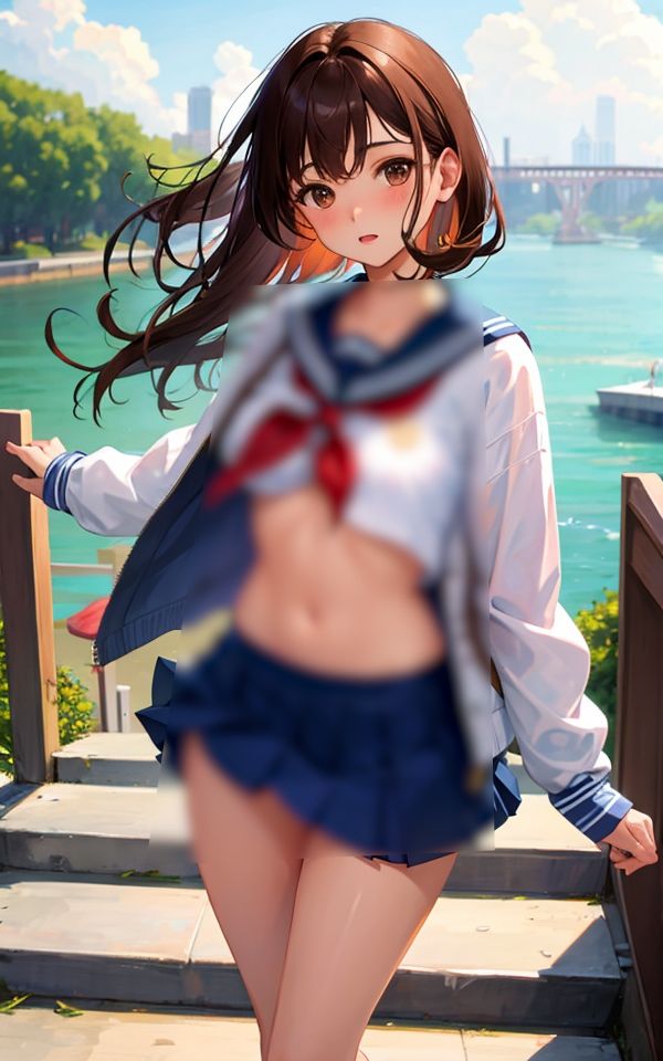お嬢様の放課後 〜制服撮影会〜 サンプル2ページ目