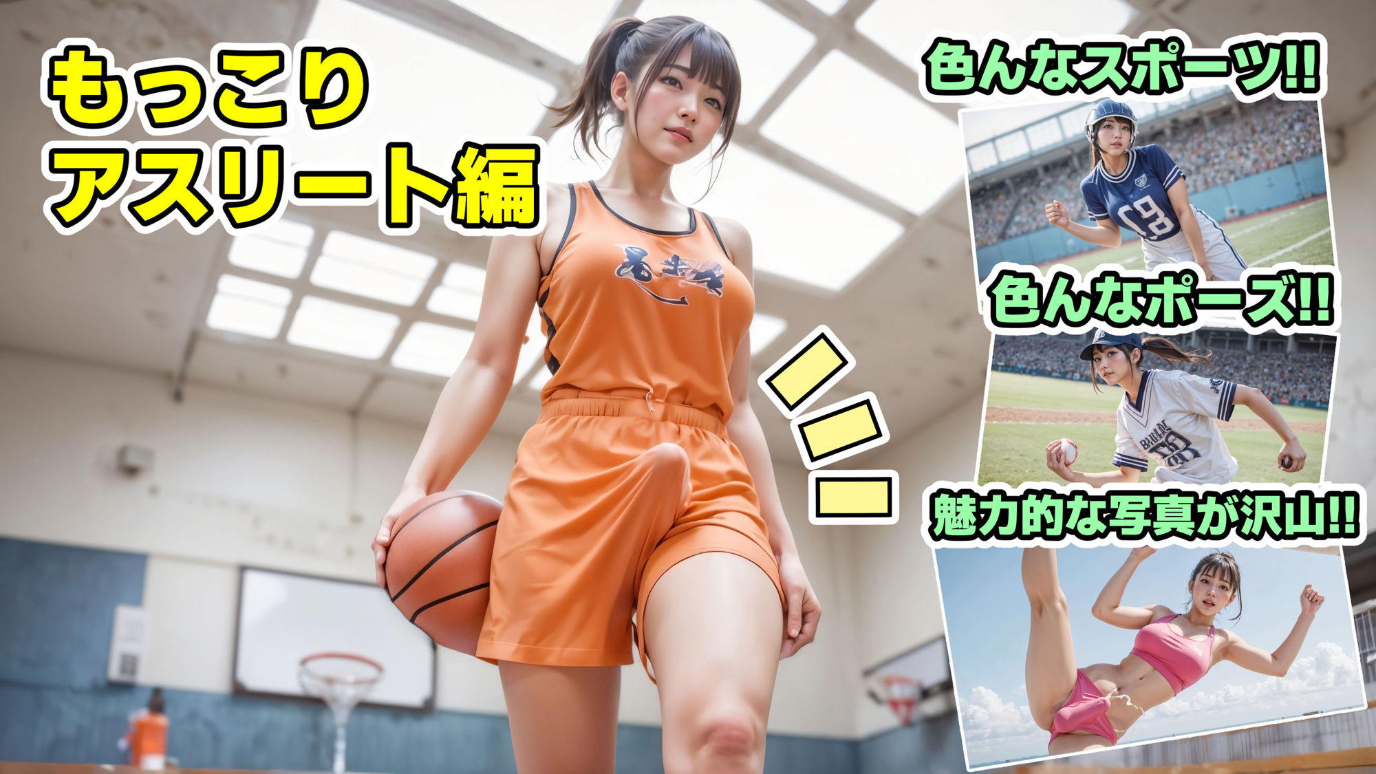 もっこりアスリート【4K写真集】ふたなり・男の娘 サンプル6ページ目