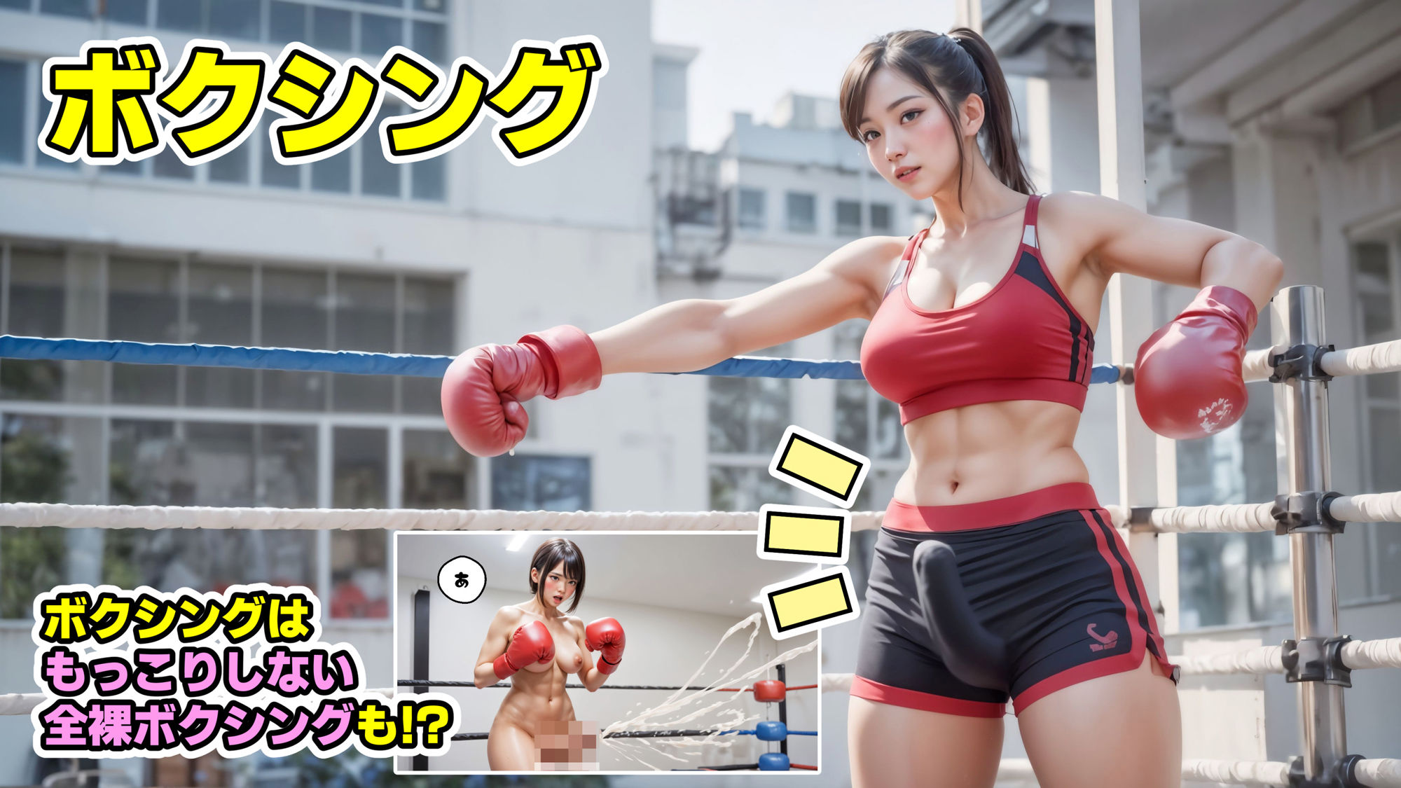 もっこりアスリート【4K写真集】ふたなり・男の娘 サンプル9ページ目