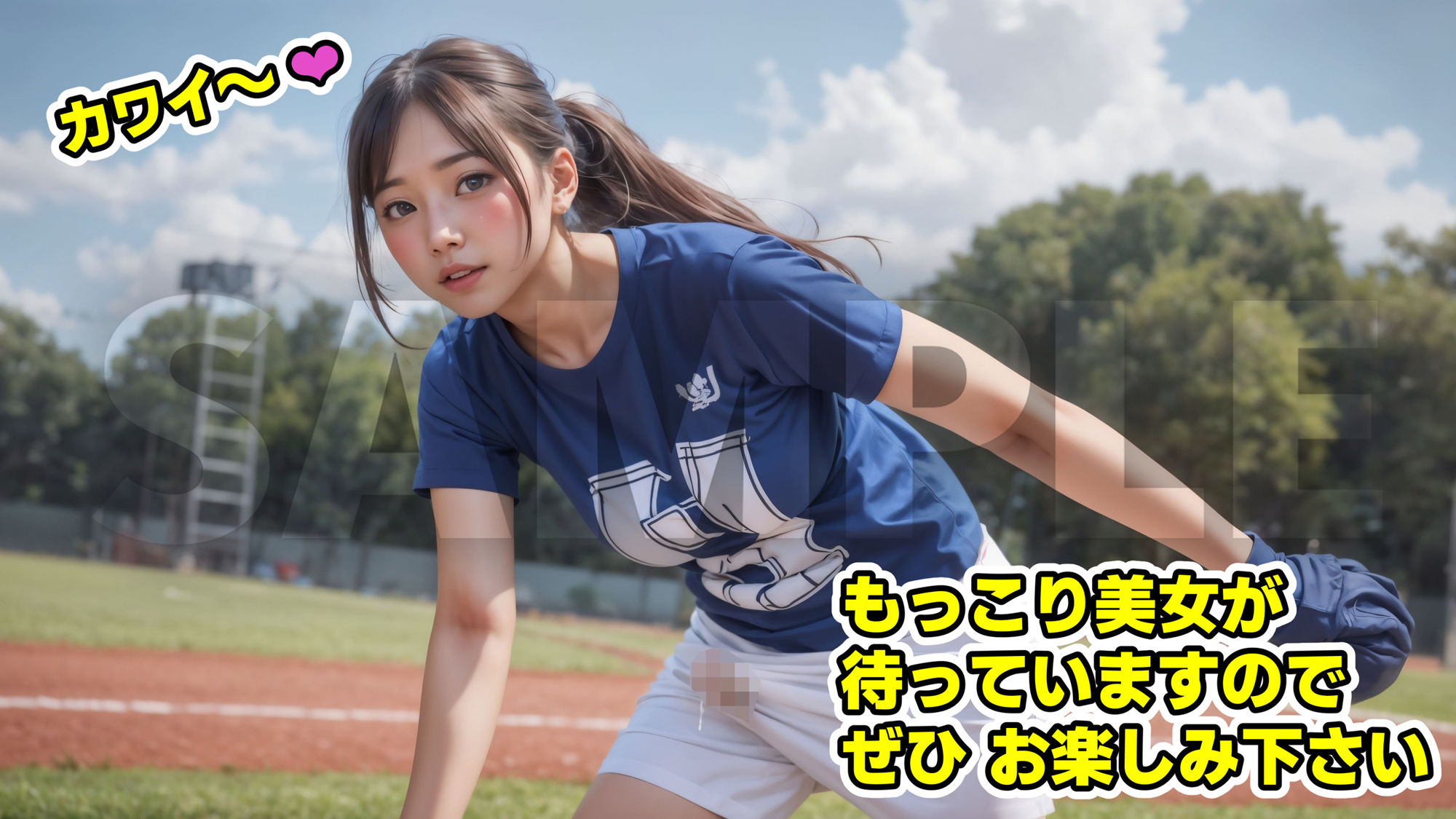 もっこりアスリート【4K写真集】ふたなり・男の娘 サンプル10ページ目