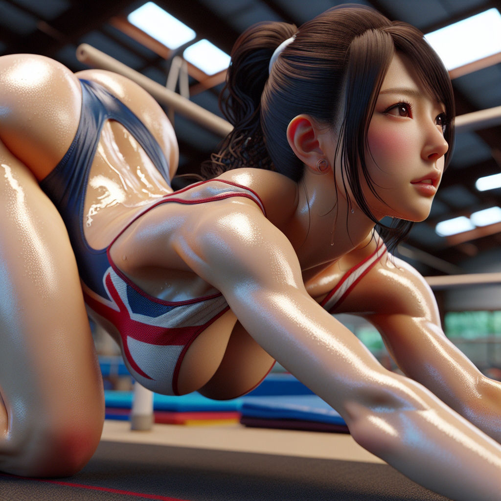 脇汗・汗染み・汗だくフェチ専用 ジムで汗を流す女性CG集 180枚 サンプル7ページ目