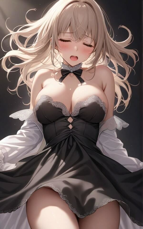 巨乳美女の攻めたドレス！ サンプル4ページ目