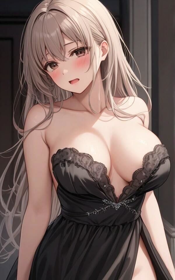 巨乳美女の攻めたドレス！ サンプル5ページ目